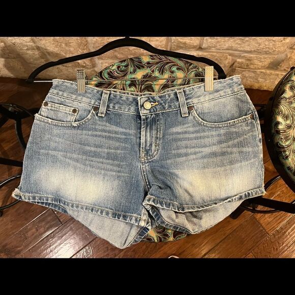 BKE blue Jean denim shorts - Picture 1 of 4